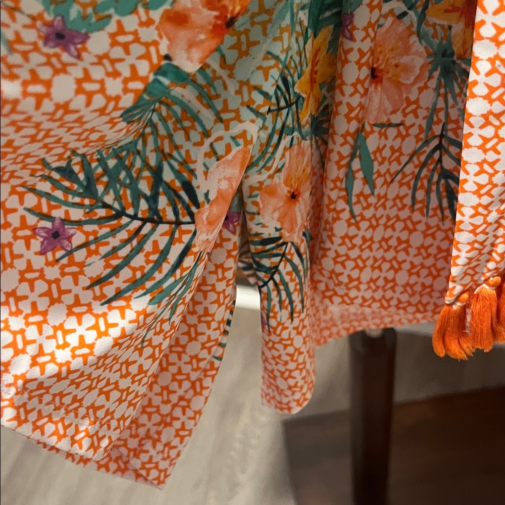 Cabana Life Floral Romper L NWT - Picture 4 of 8